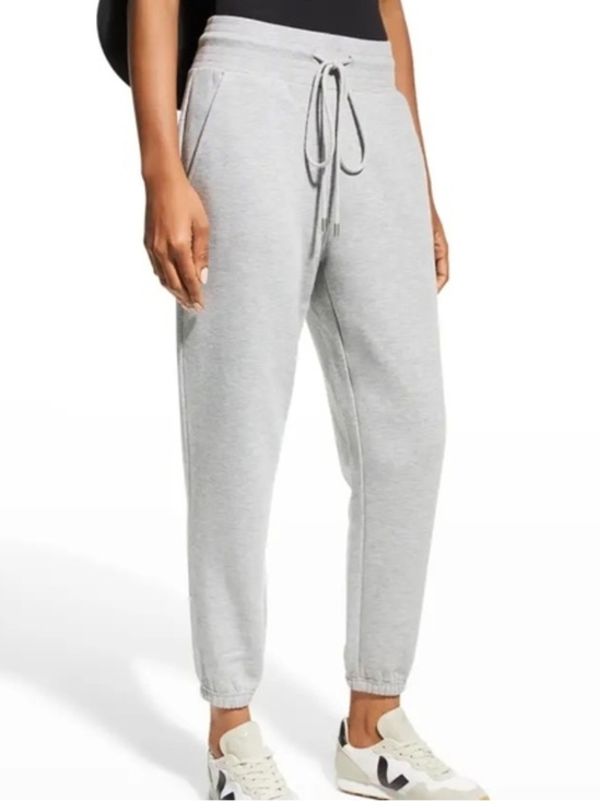 ALO Yoga Pants - ALO Yoga Light Gray Drawstring Joggers Size XS